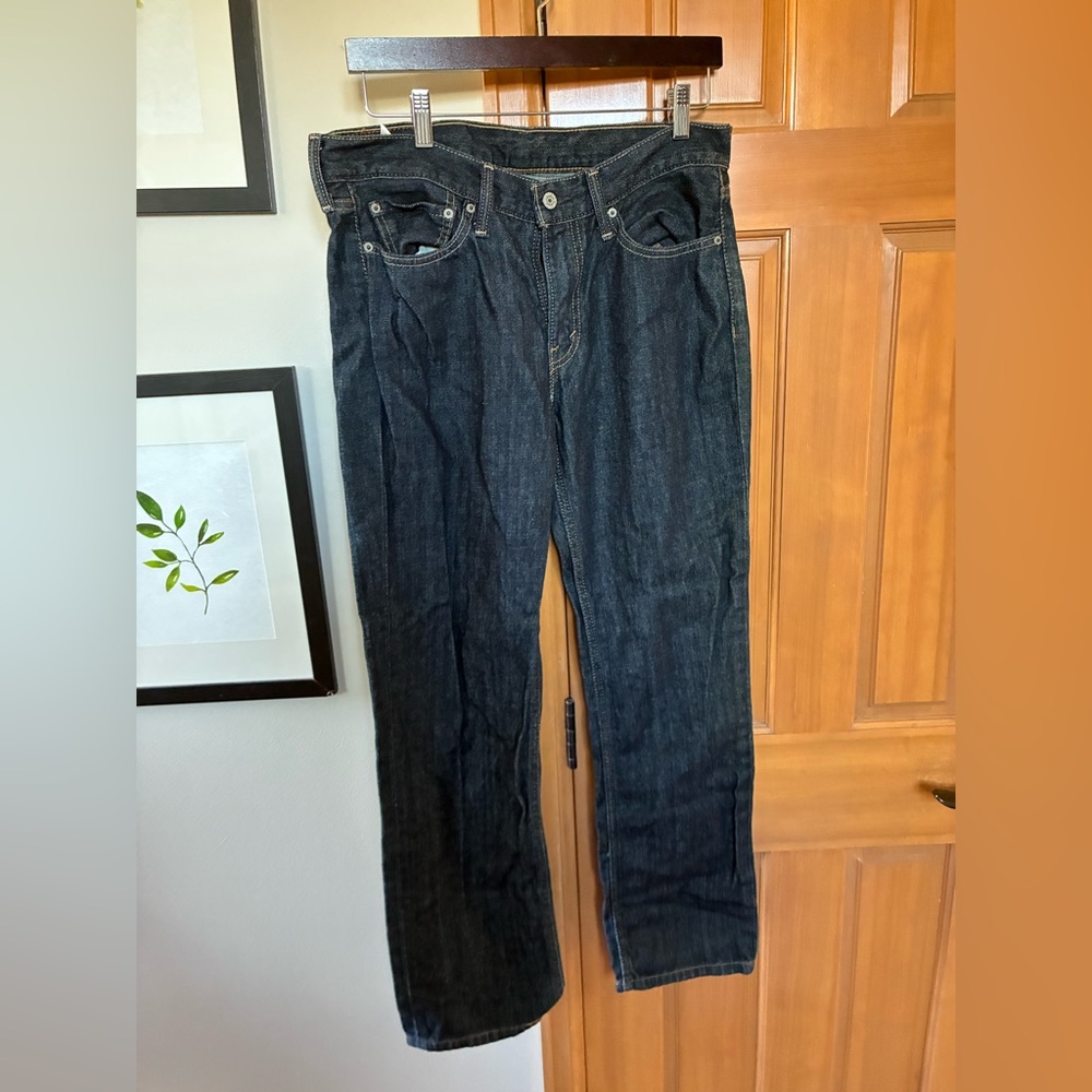 Levi's Classic Indigo Straight Jeans